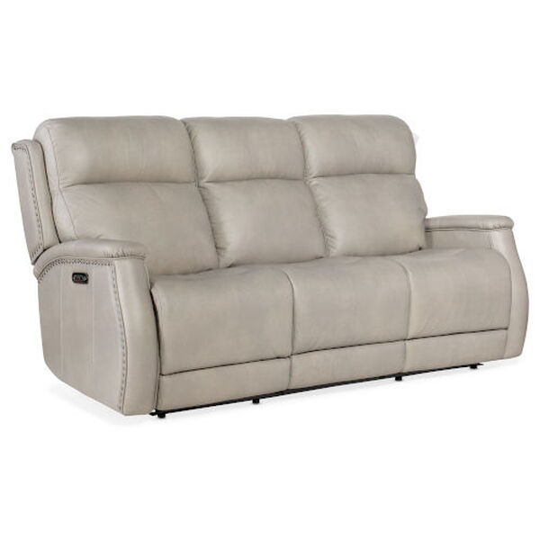 Rhea Gray Zero Gravity Power Recline Sofa with Power Headrest