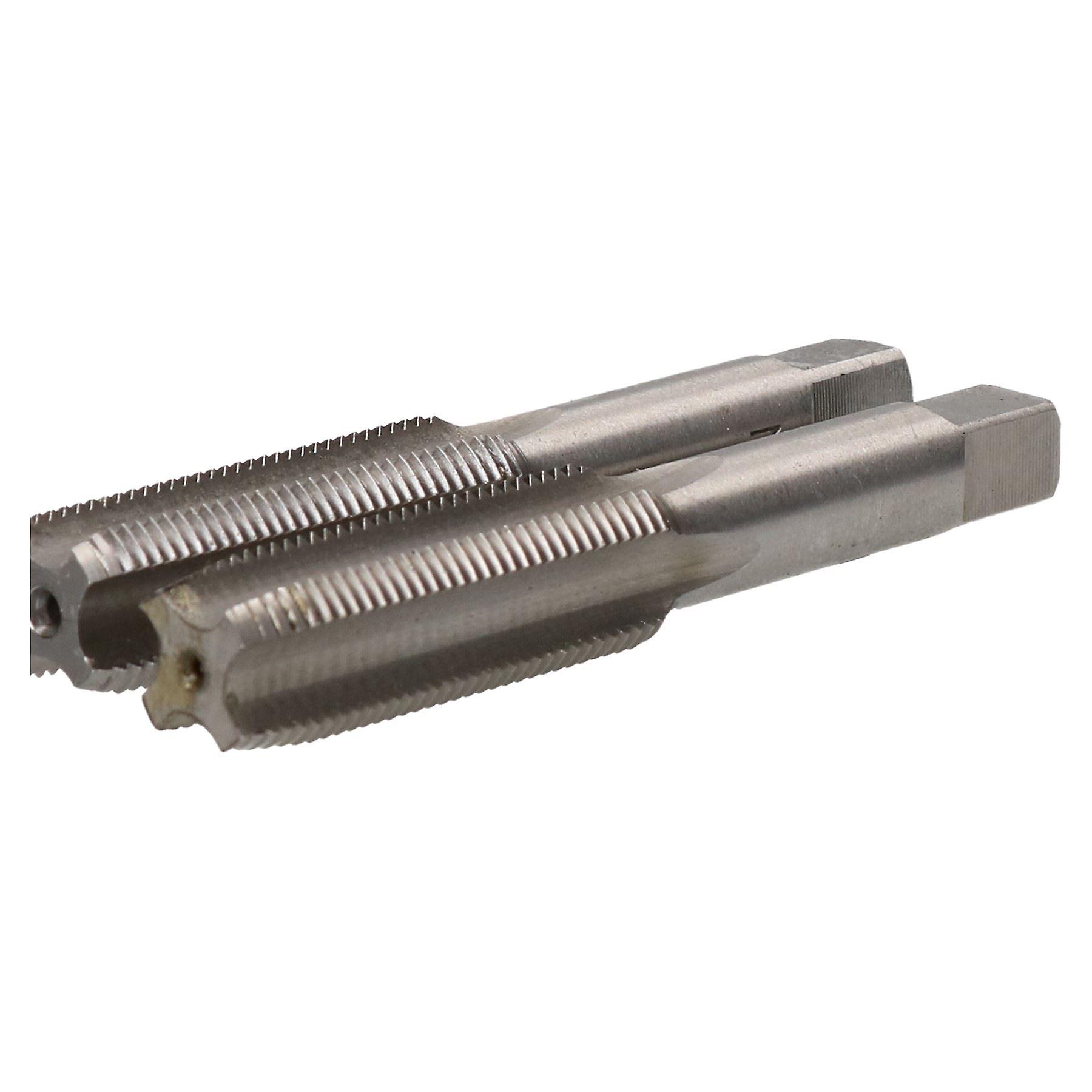 M14 x 1.25mm Metric Tap Set， Tungsten Steel， Taper and Plug Thread Cutter TD007