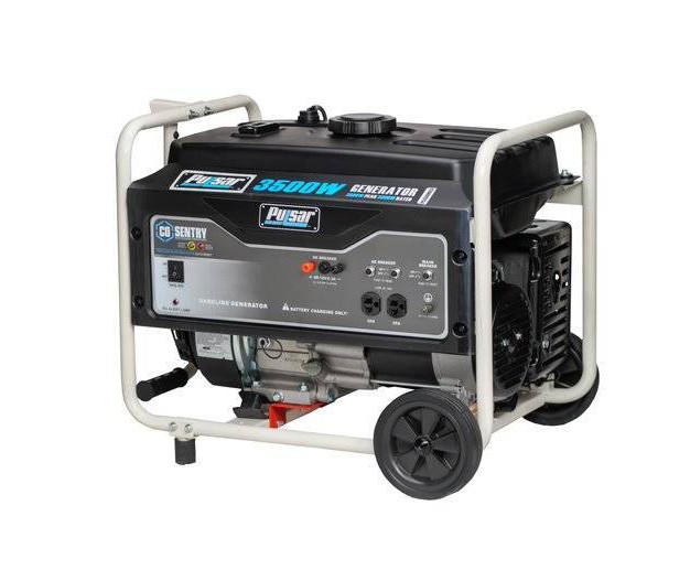 Pulsar 3500w Gas Powered Generator With Co Alert