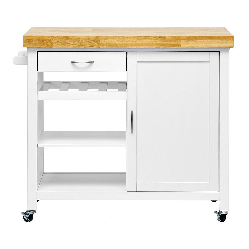 Baxton Studio Denver Kitchen Cart