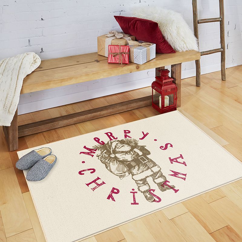 Mohawk® Home Prismatic Vintage Santa Rug