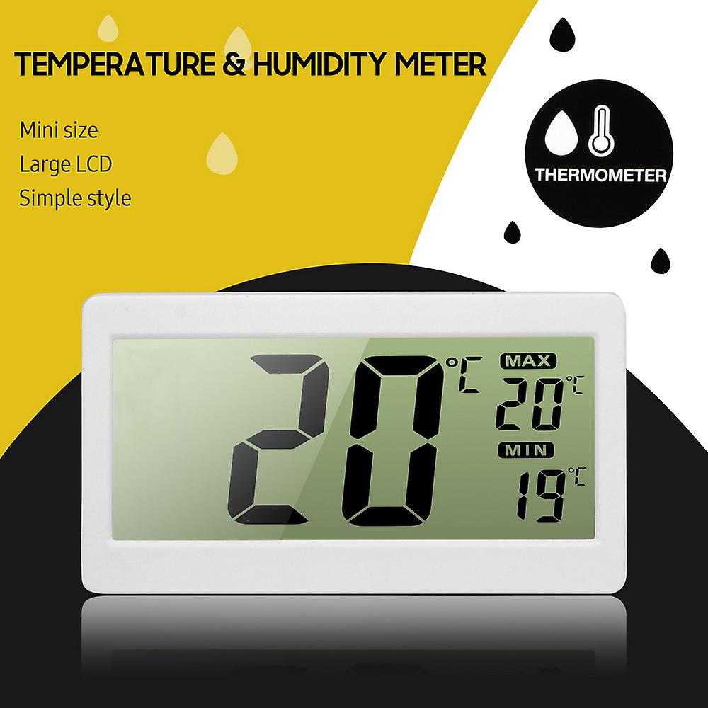 Mini Digital Temperature and Humidity Meter Household Thermometer Hygrometer Hygrothermograph