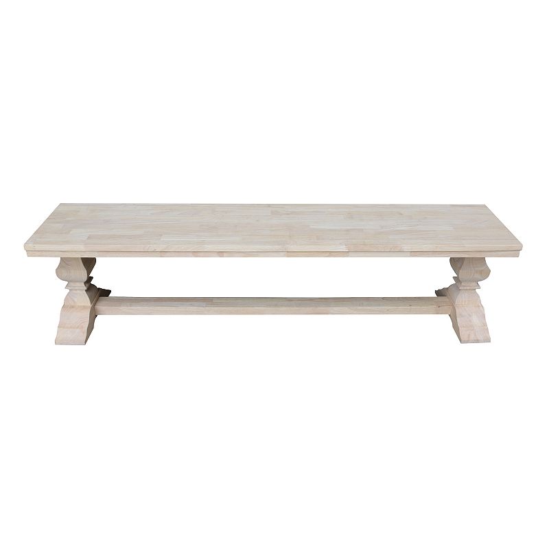 International Concepts Trestle Bench