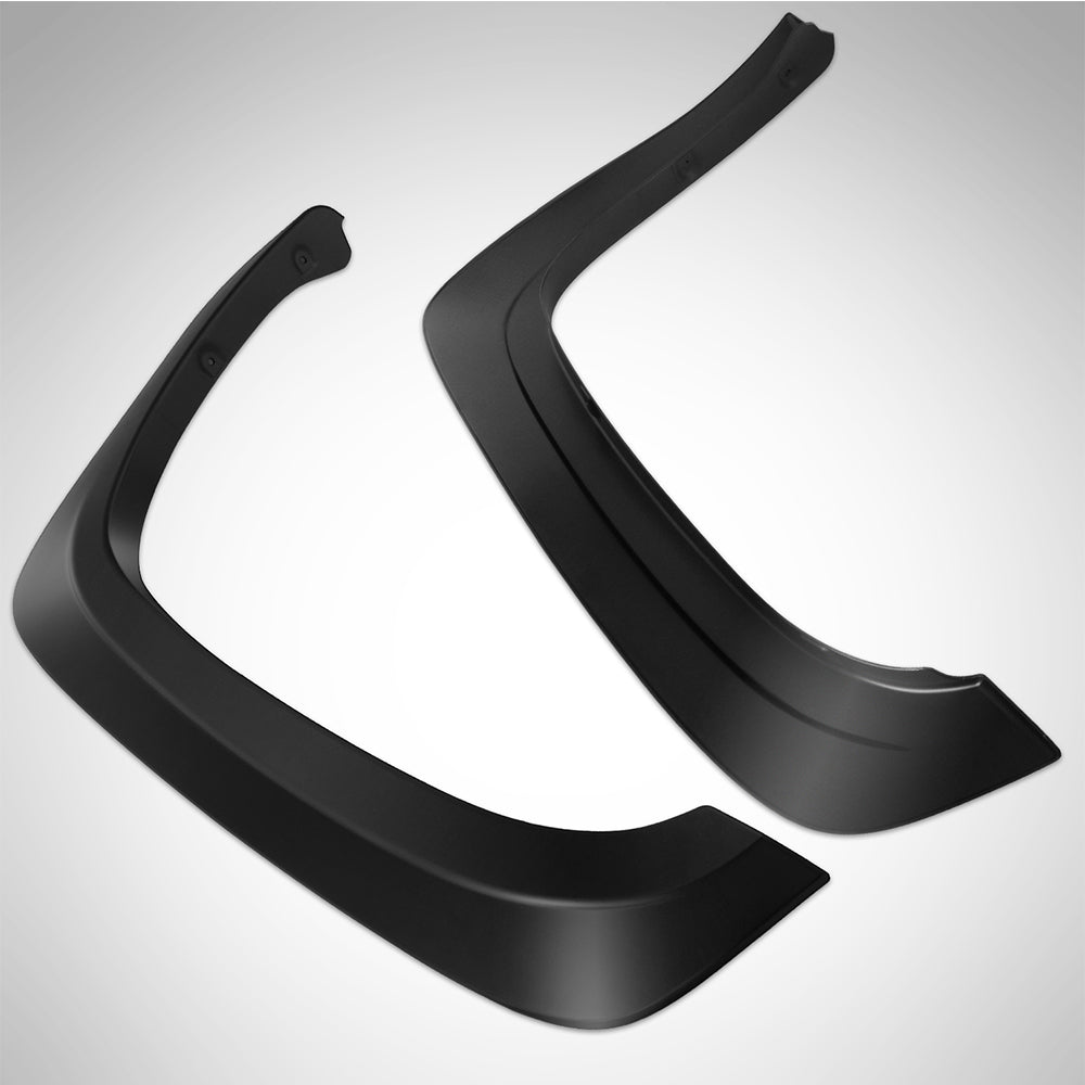 Ikon Motorsports Compatible with 07-13 Chevy Silverado 1500 Short Bed OE Style Trunk Fender Flares - PP