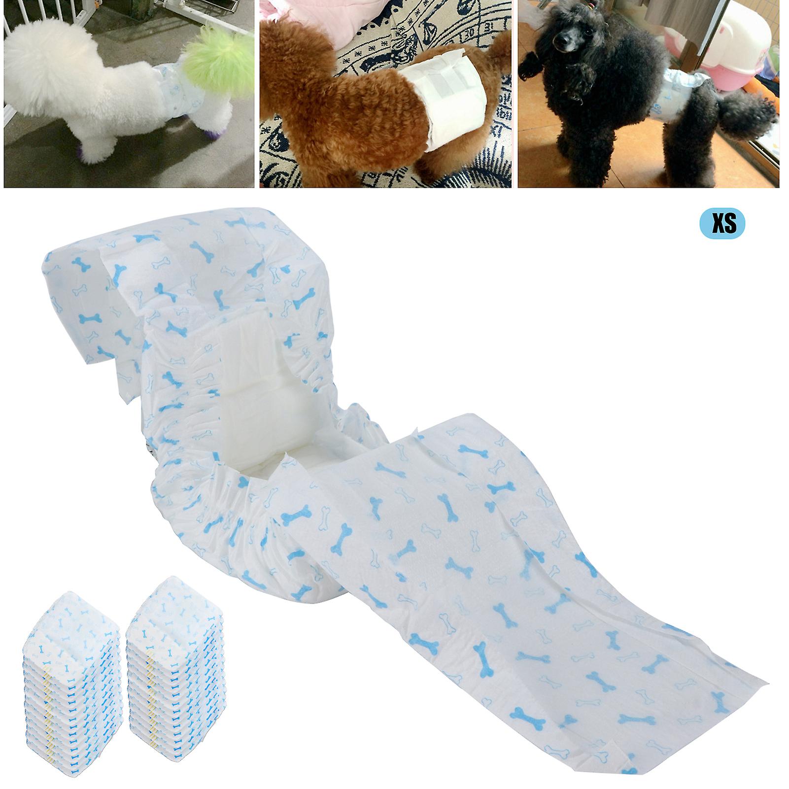 Dog Diapers Male Dog Disposable With Leaking Protection Belly Wrap Bands Pet Dog Caring Suppliesxs.26 Tablets