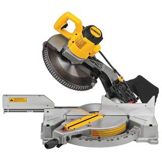 DW 15 Amp Corded 12 in. Single Bevel Compound Miter Saw DWS715