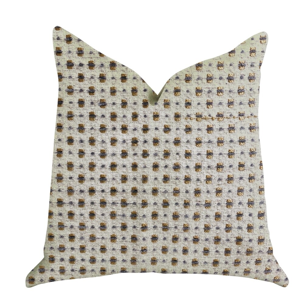 Plutus Haven Pointe Patterned Luxury Decorative Throw Pillow