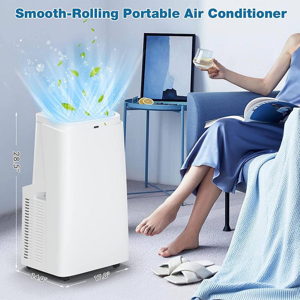 Gymax 9000BTU 3-In-1 Air Cooler Portable Air Conditioner Compact AC Unit w3 Fan Speeds GYMHD0121