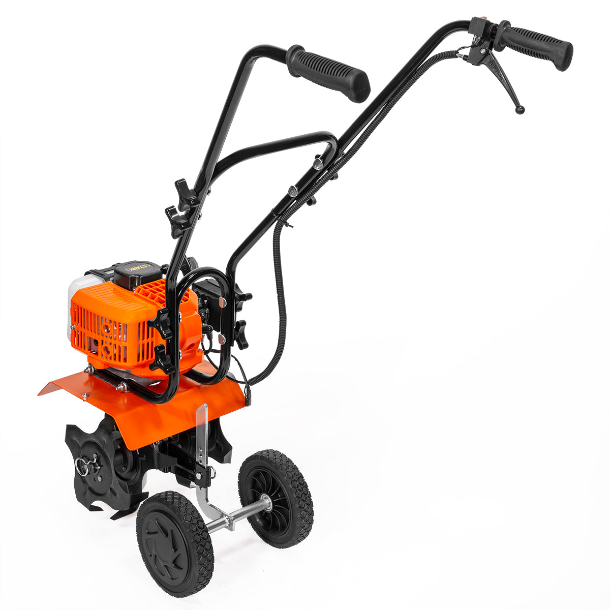 XtremepowerUS Commercial 2 Cycle Gas Powered Garden yard grass Tiller Cultivator