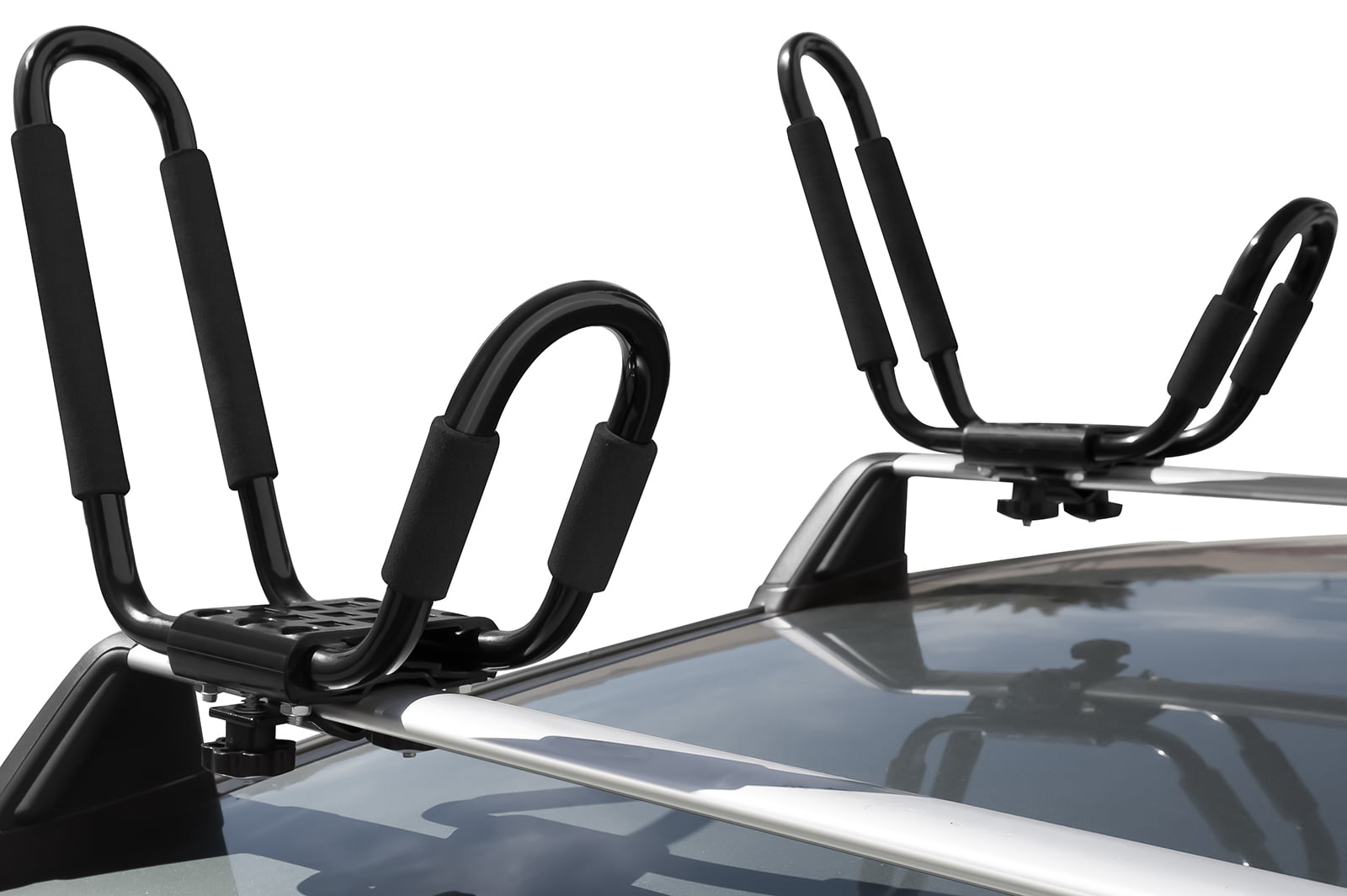 Oxgord Kayak Roof Rack Canoe Carrier Top J-Bar Universal Mount for SUV Truck Van Car