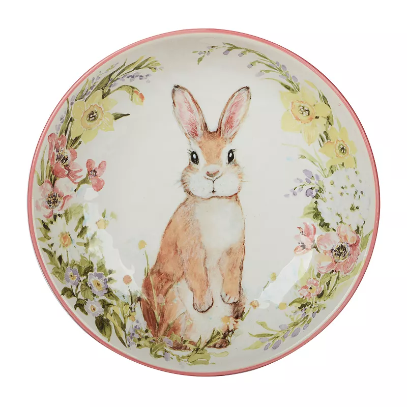 Certified International Easter Garden Serving Bowl