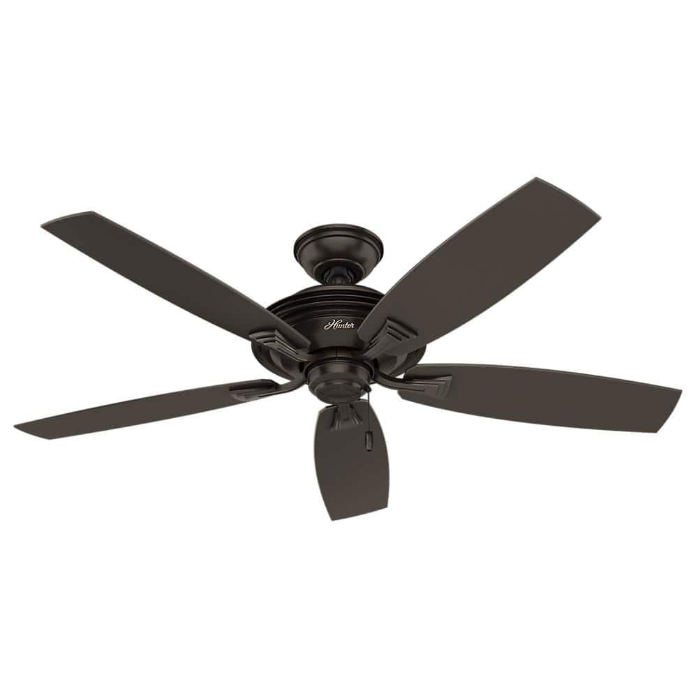 Hunter Rainsford 52 in Outdoor Premier Bronze Ceiling Fan