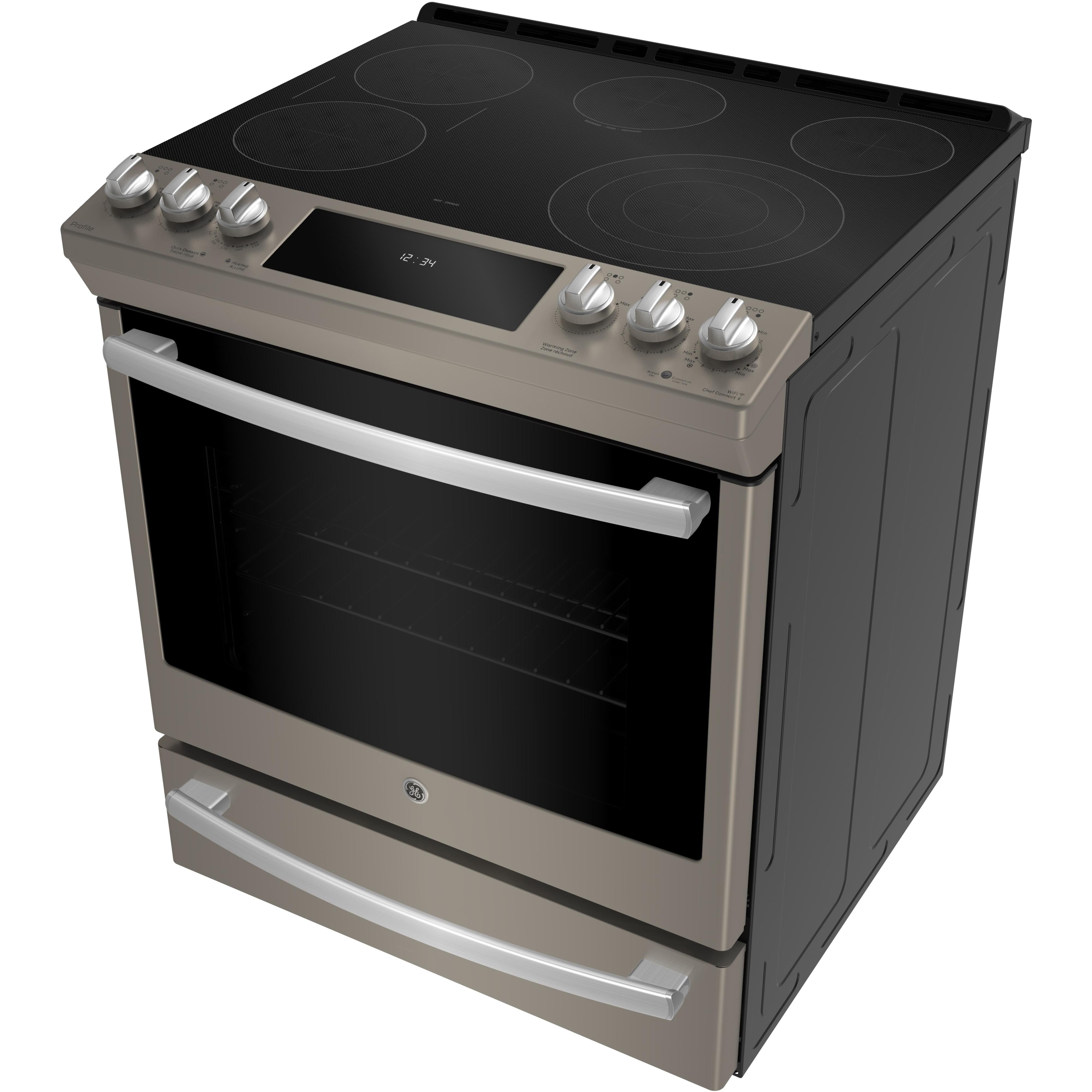 GE Profile 30-inch Slide-In Electric Range PCS940EMES