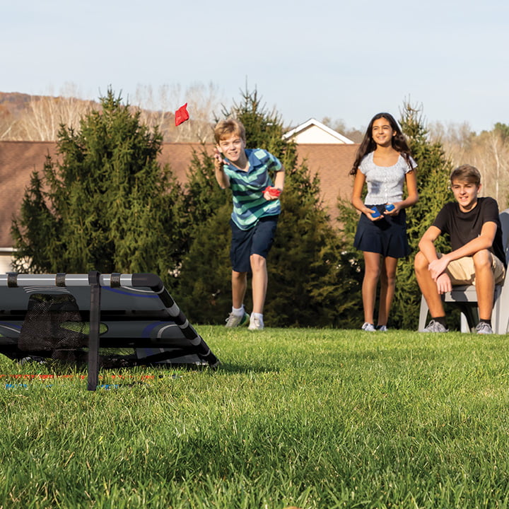 EastPoint Sports 3-in-1 Tailgate Game Set - Cornhole, Ladderball, Washer Toss