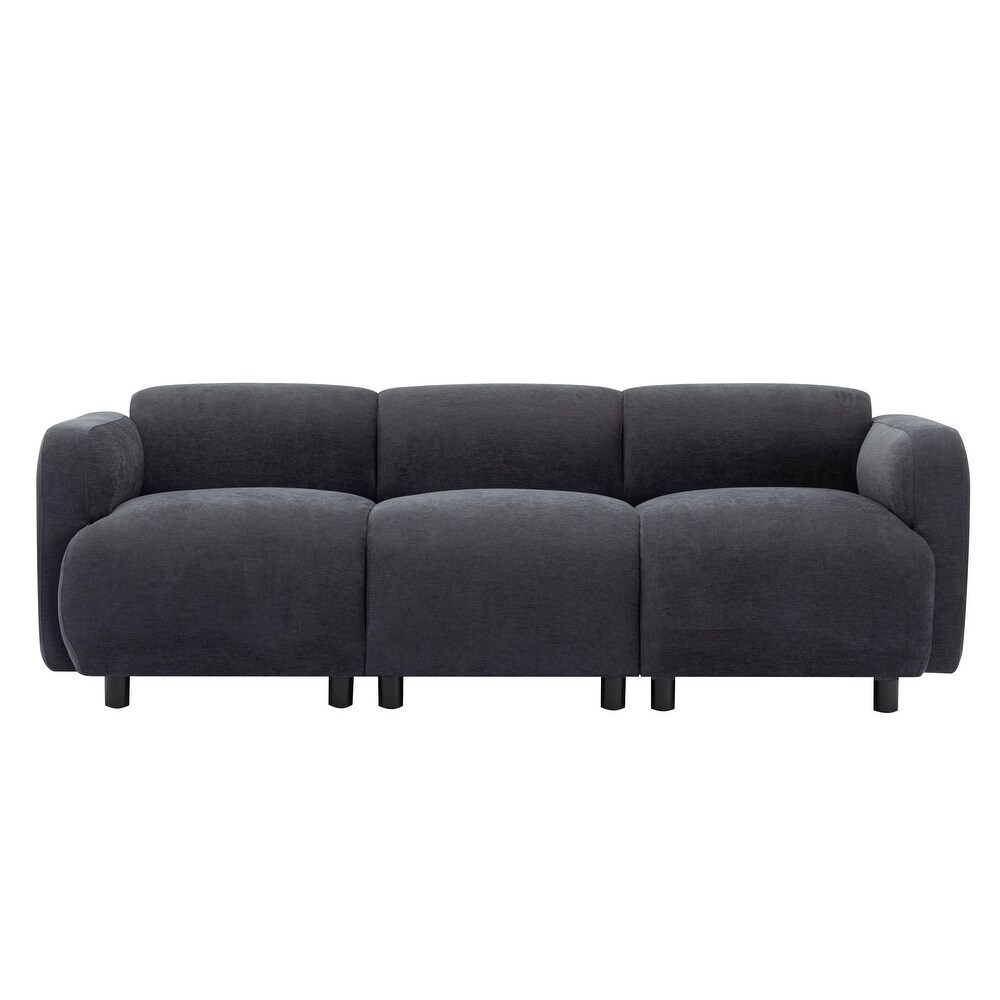 Modern 3 seat Cloud Sofa  Livingroom Deep Sofa Sectional Couch