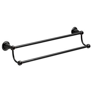 Delta Porter 24 in. Double Towel Bar in Oil Rubbed Bronze 78425-ORB