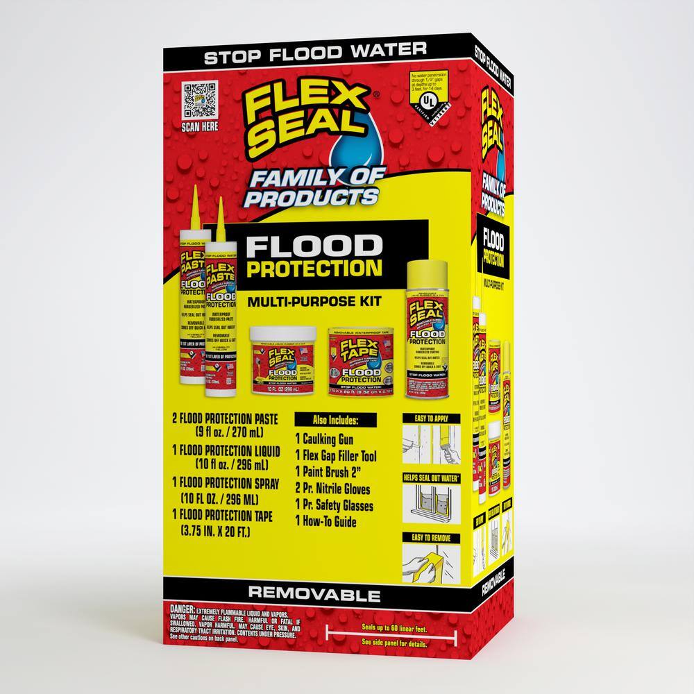 FLEX SEAL FAMILY OF PRODUCTS Flex Seal Flood Protection Multi Purpose Kit - 5-Pack RKITMULTI05