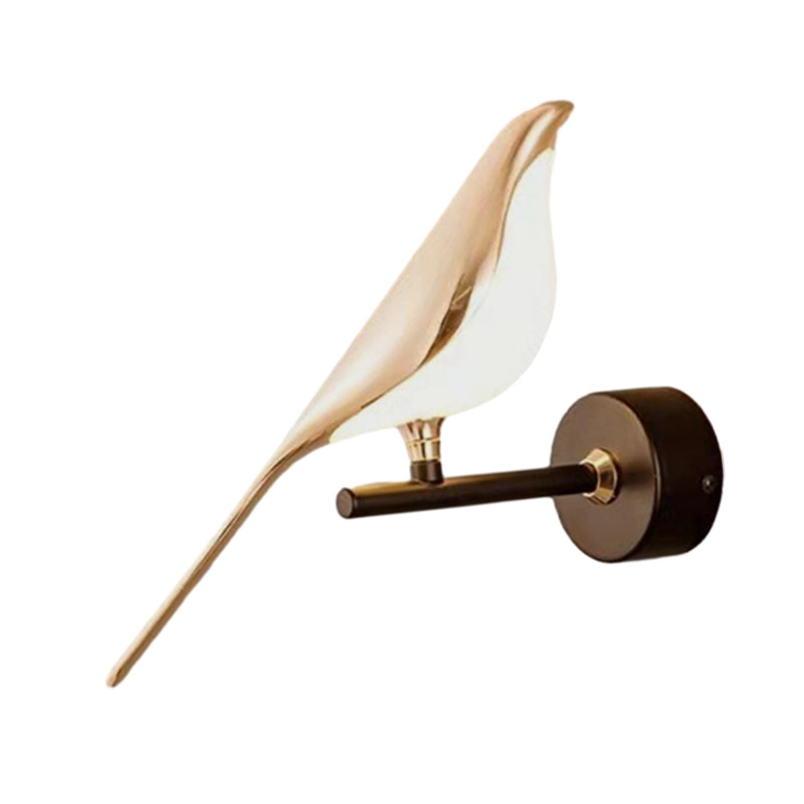 Bird Wall Sconce Wall Lamp Bedside Acrylic Lampshade Led Wall Light Fixtures A Bird Warm Light