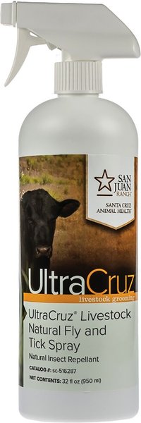 UltraCruz Natural Livestock Fly and Tick Spray