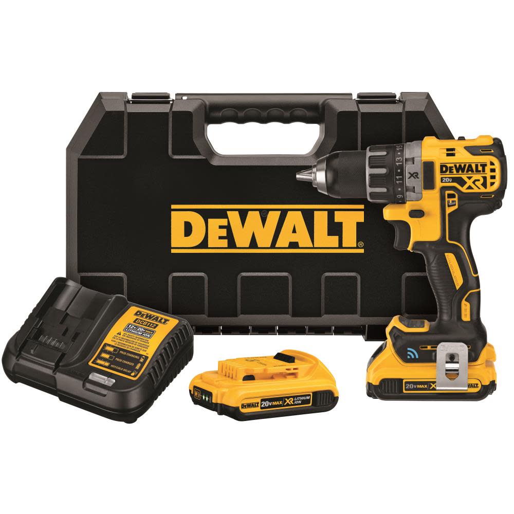 DW 20V MAX* XR Tool Connect Compact Drill/Driver Kit DCD792D2 from DW