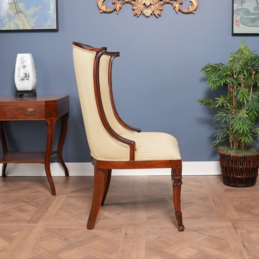 Americana Upholstered Side Chair   Victorian   Dining Chairs   by Niagara Furniture  Houzz