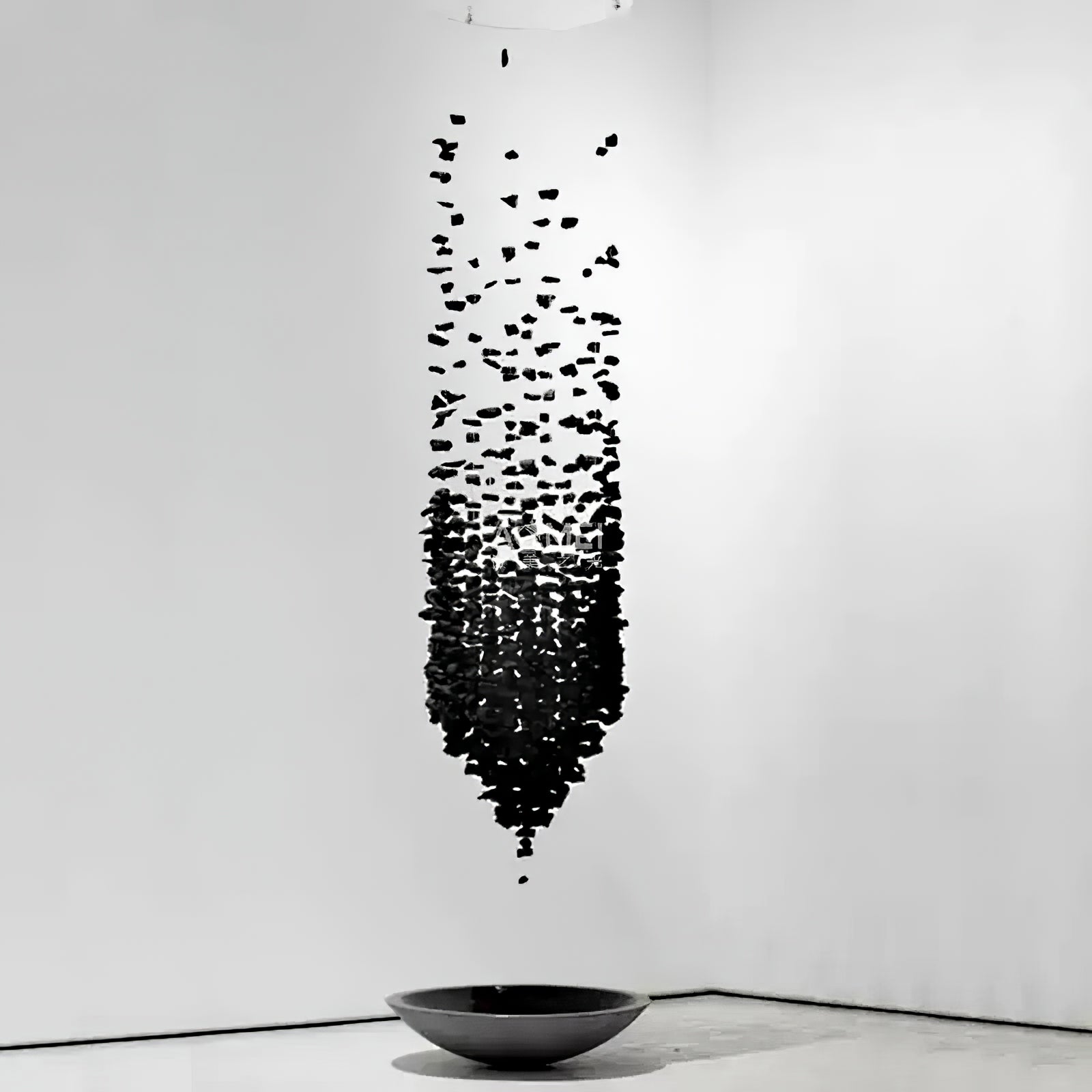 Charcoal Shape O Chandelier