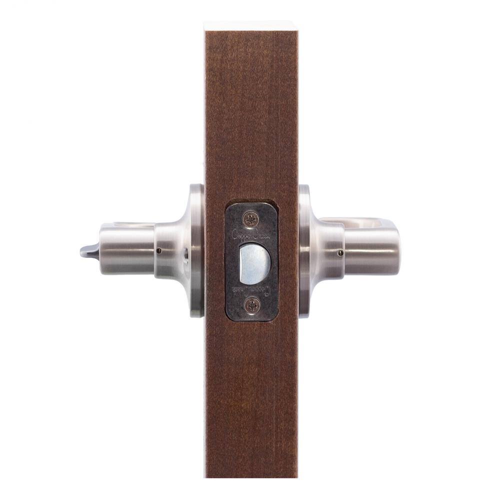 Copper Creek Erin Satin Stainless Keyed Entry Door Handle EL1240SS