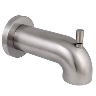 Design House Geneva Single-Handle 1-Spray Tub and Shower Faucet in Satin Nickel (Valve Included) 525691