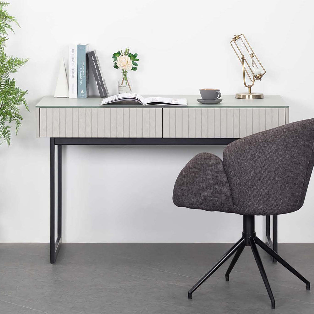 AKARI Study Desk 120cm - Light Grey