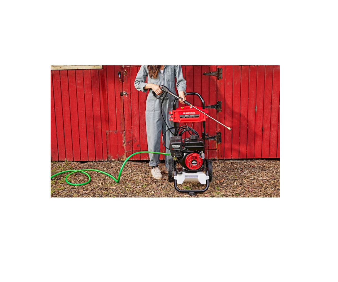 CRAFTSMAN CMXGWAS020790 3000 PSI 2.3-Gallon Cold Water Gas Pressure Washer Briggs and Stratton Engine