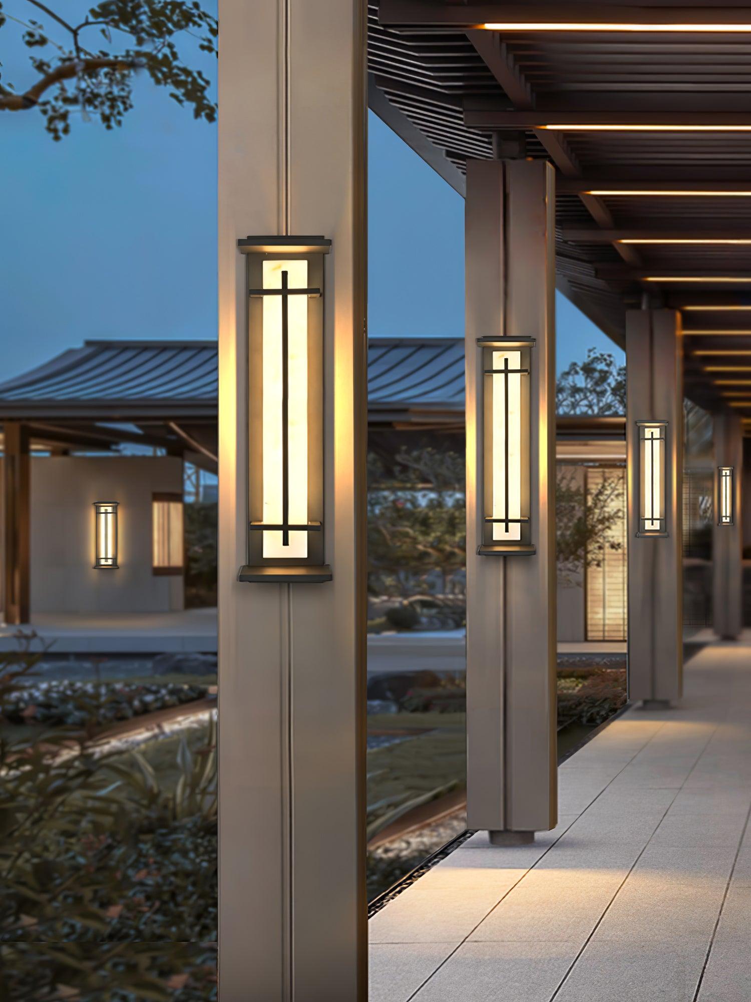 Square Outdoor Wall Light