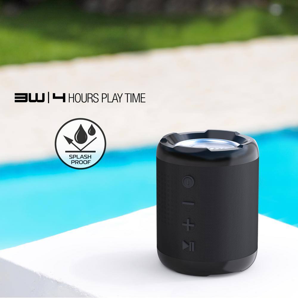 Tzumi Aquaboost Mini Wireless Portable Bluetooth Speaker 8373HD