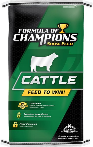 Formula of Champions Mega Champ Show Cattle Feed， 50-lb bag