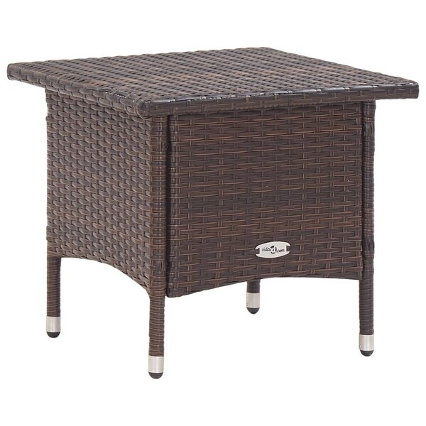 vidaXL Tea Table Brown 19.7