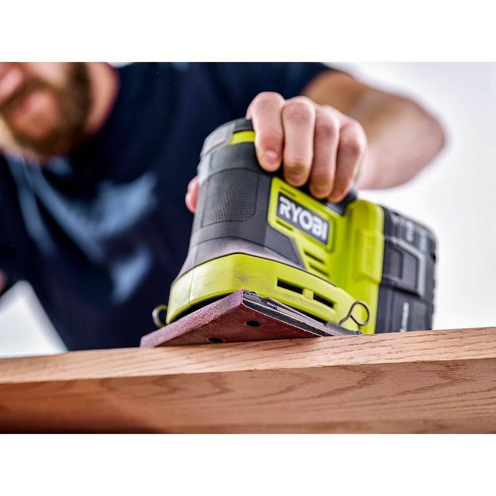 RYOBI ONE+ 18V Cordless 14 Sheet Sander (Tool Only) PCL401B