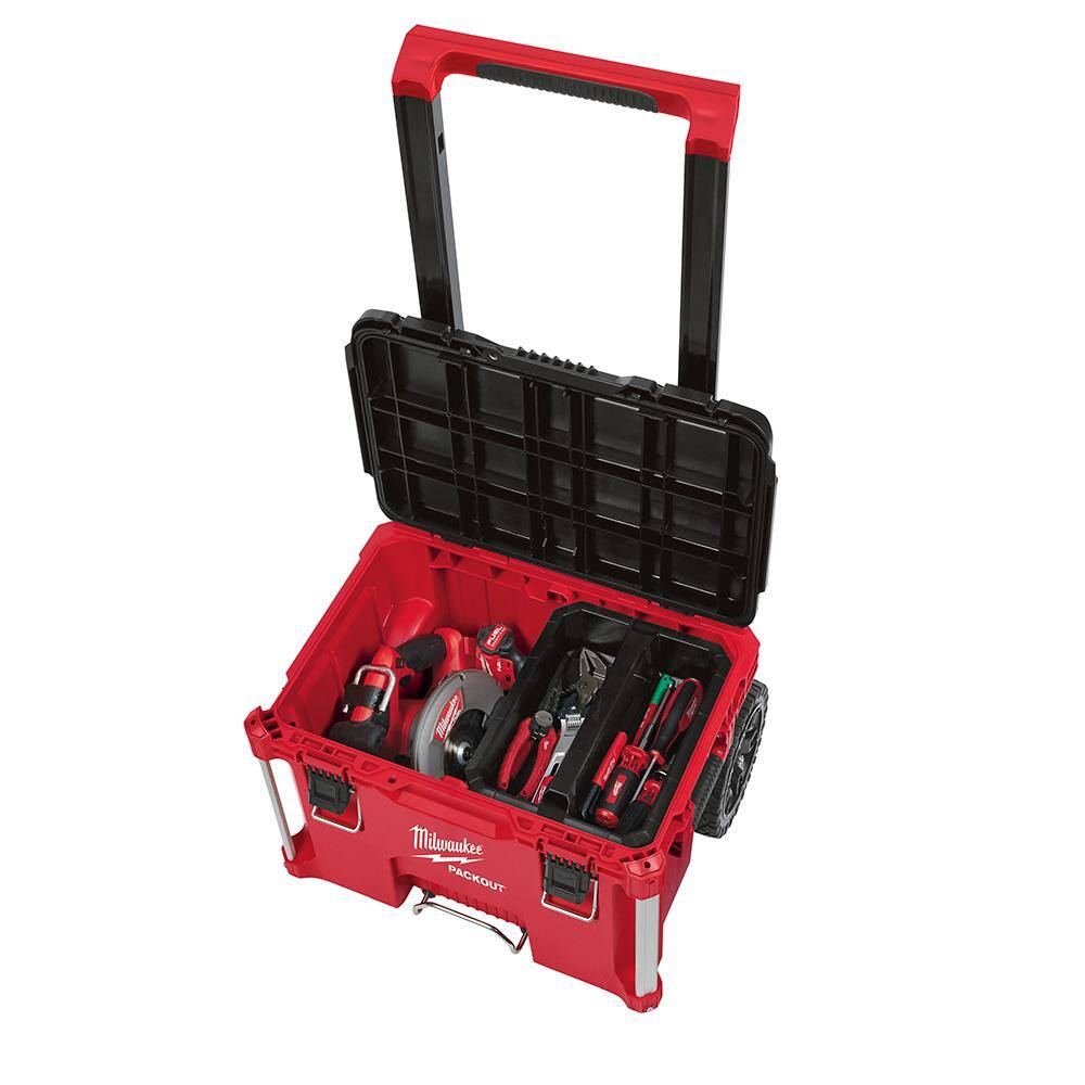 MW PACKOUT 22 in. Rolling Tool Box22 in. Large Tool Box18.6 in. Tool Storage Crate Bin 48-22- 8426 48-22-8425 48-22-8440