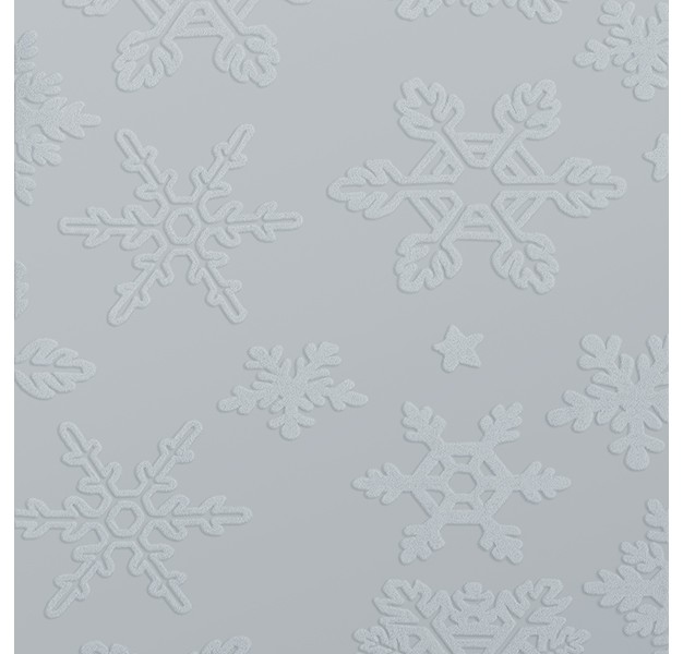 Collections Etc Snowflake Stretch Furniture Cover