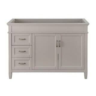 Home Decorators Collection Ashburn 48 in. W x 21.75 in. D Vanity Cabinet in Grey ASGRA4821DL