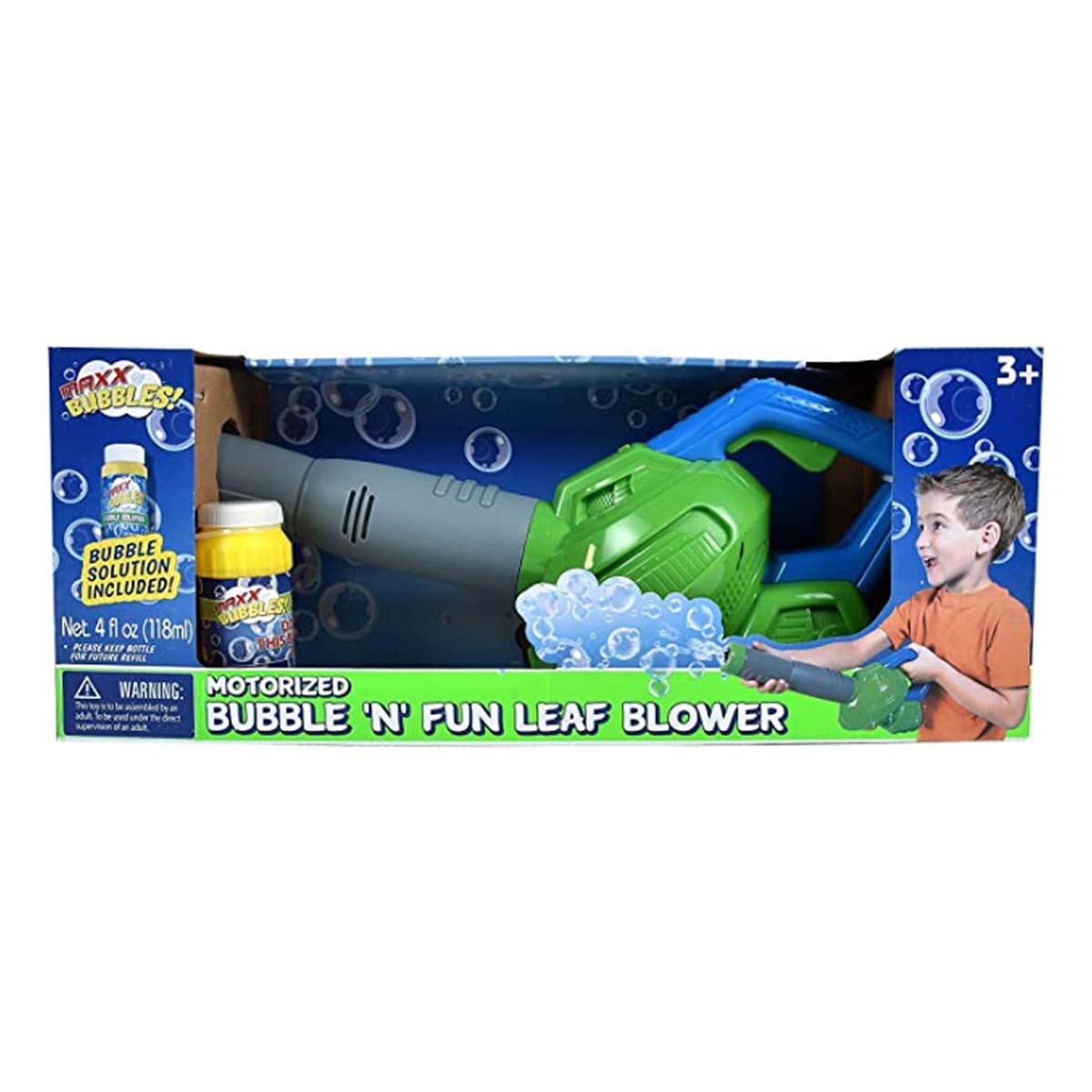 Maxx Bubbles Bubble-N-Fun Toy Leaf Blower