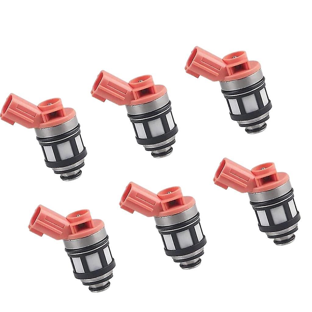 6 Pieces Fuel Injector Set 166001800 166001801 Fits For ， Professional Accessories