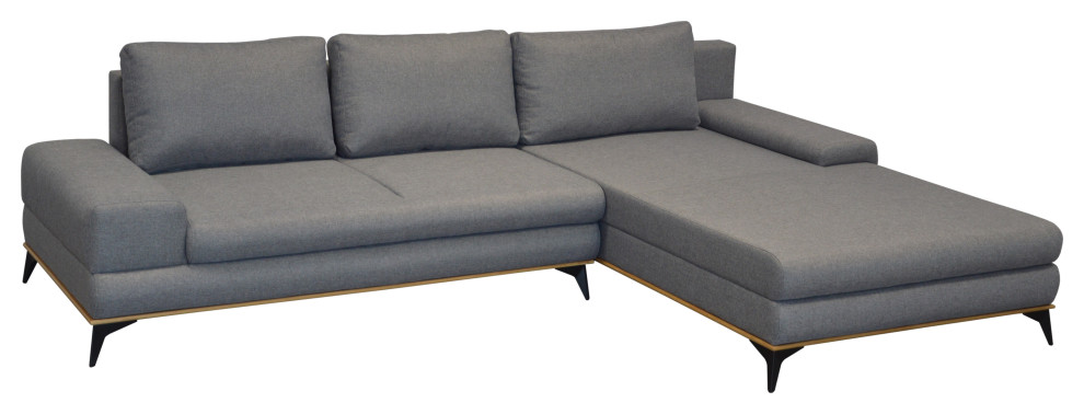 VANILA Sectional Sleeper Sofa  Right Corner   Midcentury   Sleeper Sofas   by Table World  Houzz