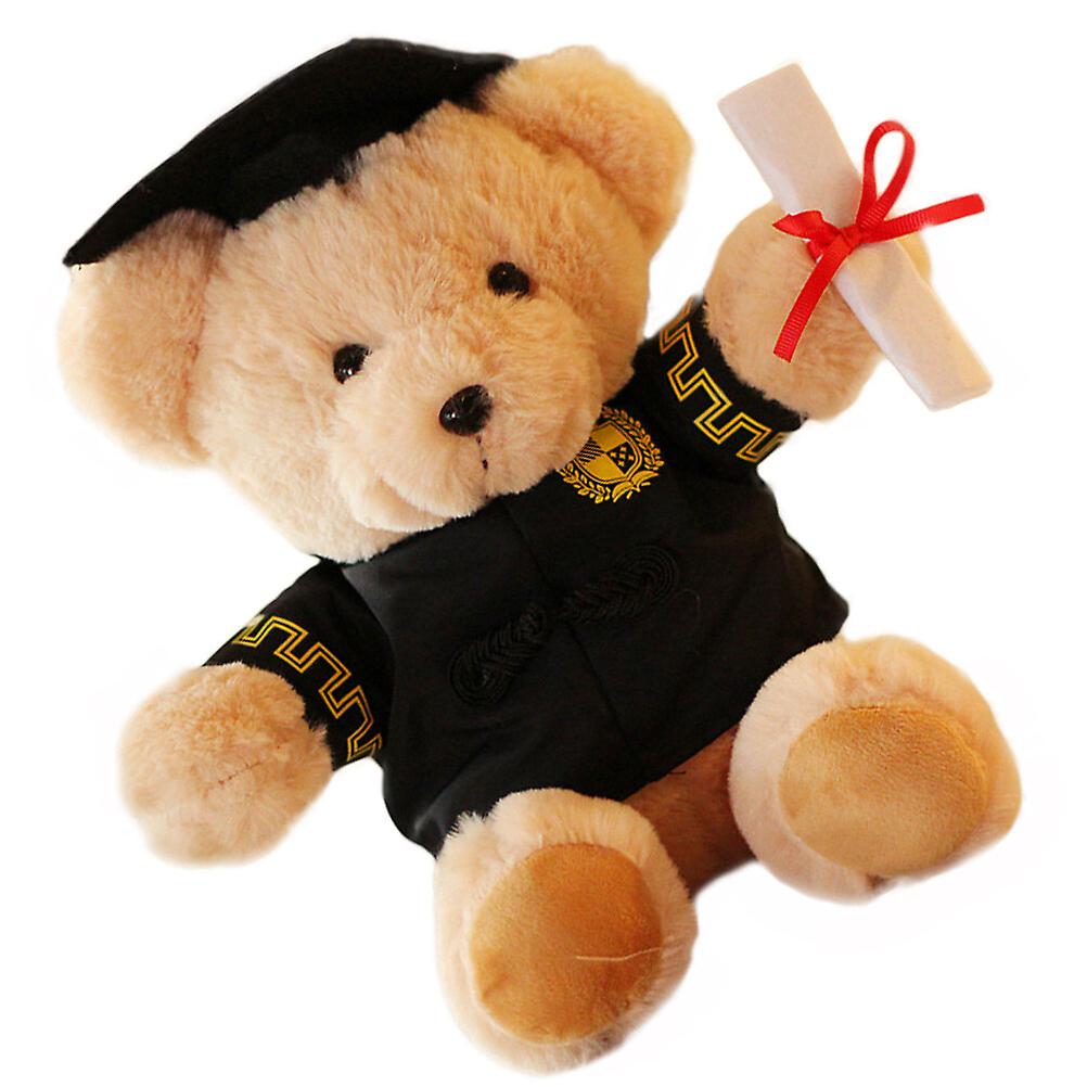 1pc Creative Doctor Bear Doll Adorable Stuffed Animal Toy Graduation Bear Gifts