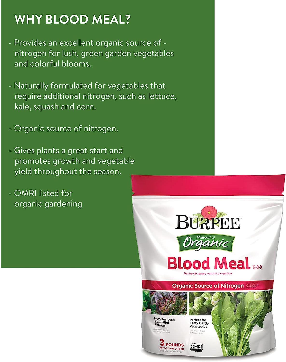 Burpee Natural & Organic GardenCoir, 8 quart, (1 Pack)