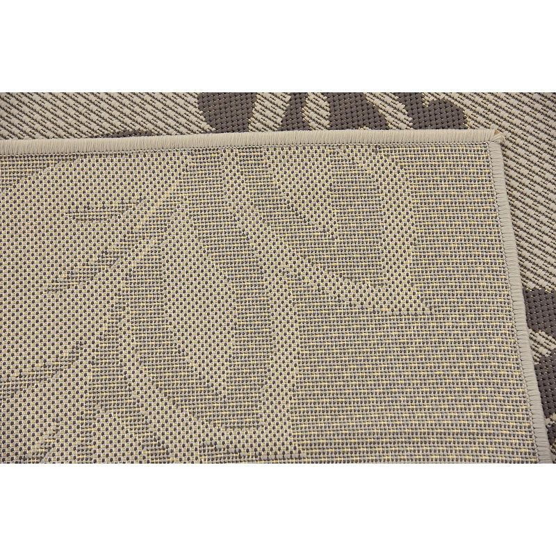 Unique Loom Floral Indoor Outdoor Area Rug