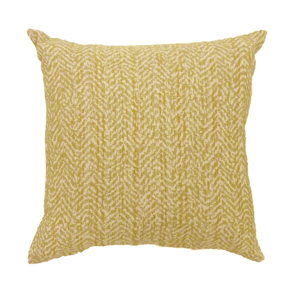 Feya Contemporary Yellow Throw Pillows (Set of 2) by Furniture of America