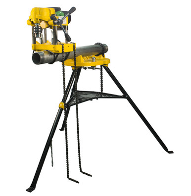 Steel Dragon Tools JK150 Pipe Hole Cutter With 460 Tripod Stand