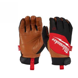 MW X-Large Goatskin Leather Performance Work Gloves 48-73-0023