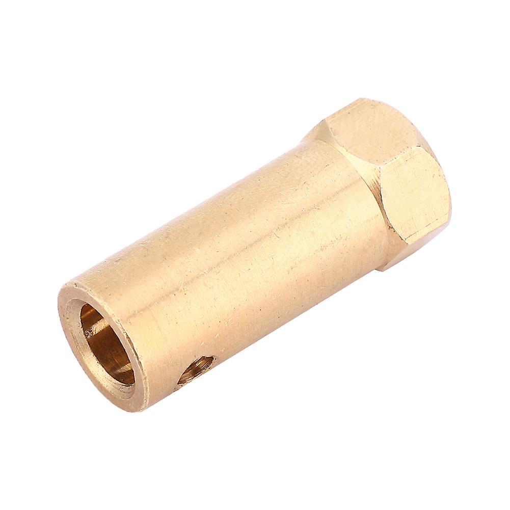 5pcs 30mm Lengthen Coupling High Quality Hex Brass Motor Connector Accessories 6mm/7mm/8mm6mm