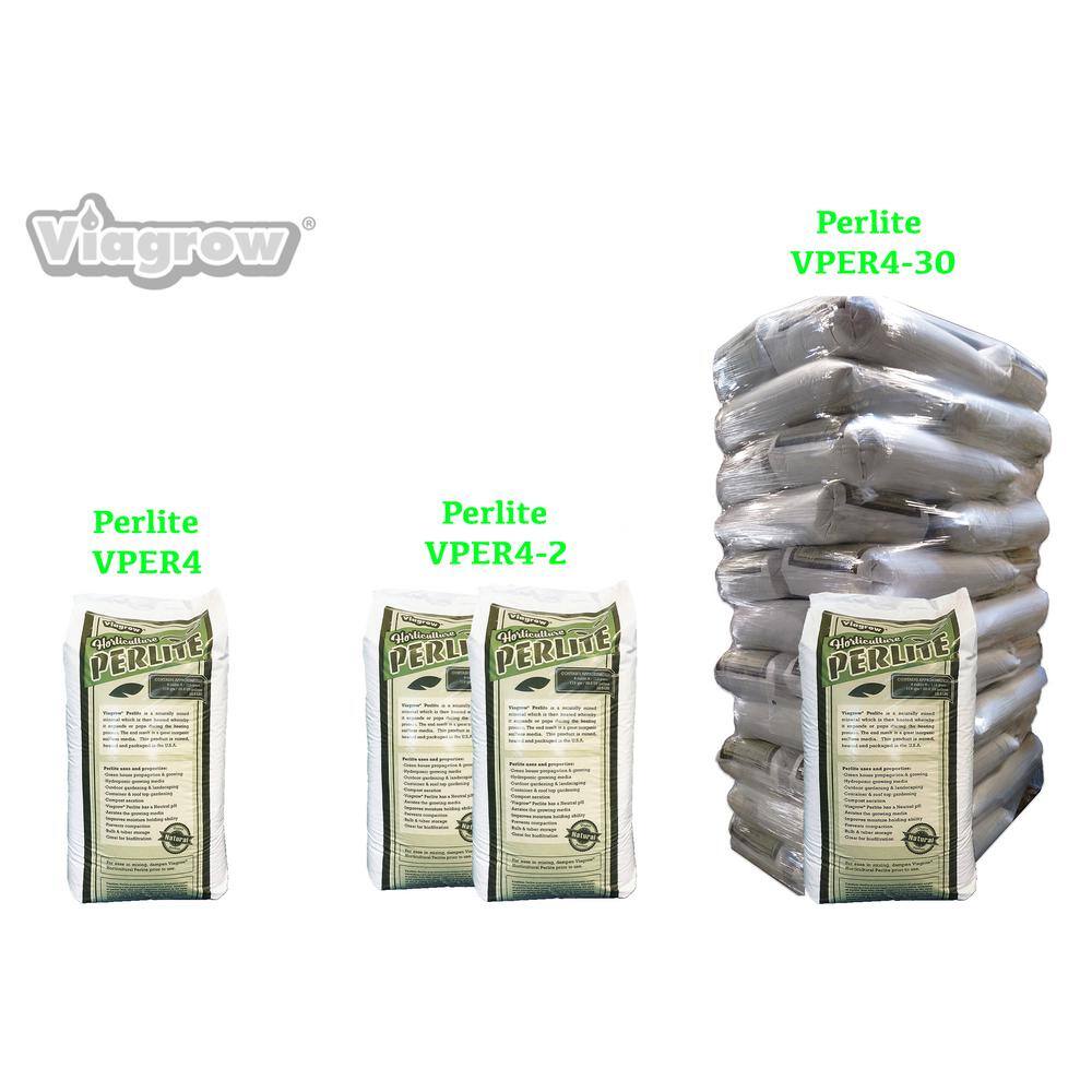 Viagrow 4 cu. ft. Perlite (30 Bag Pallet) VPER4-30