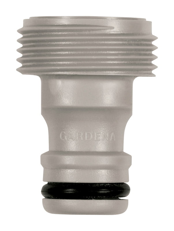 Gardena 36001-1 5/8 and 1/2 In. Nylon/Abs Threaded Male Hose Accessory Connector